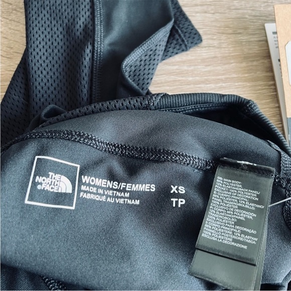 NWT The North Face Ankle Black Mesh Tights XS - Picture 4 of 8